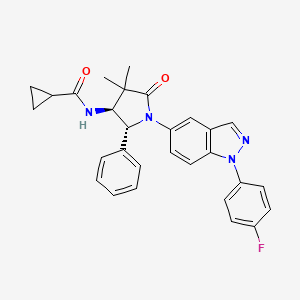 molecular formula C29H27FN4O2 B11929934 Glucocorticoid receptor modulator-1 