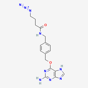 molecular formula C17H19N9O2 B11930034 BGSN3 