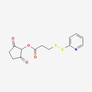 molecular formula C13H13NO4S2 B11930271 Py-ds-Prp-Osu 