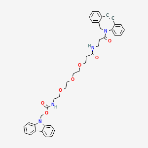 molecular formula C41H42N4O7 B11930279 DBCO-PEG3-amide-N-Fmoc 