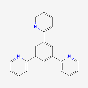 molecular formula C21H15N3 B11930497 1,3,5-Tris(2-pyridyl)benzene CAS No. 124960-21-0