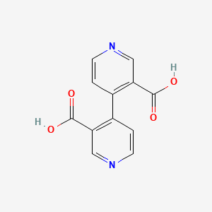 molecular formula C12H8N2O4 B11930598 [4,4'-Bipyridine]-3,3'-dicarboxylic acid 