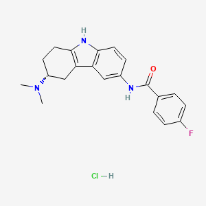 molecular formula C21H22FN3O B1193075 LY 344864 CAS No. 186544-26-3