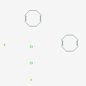 molecular formula C16H24Cl2Ir2-2 B11930859 Bis(1,5-cyclooctadiene) diiridium dichloride 
