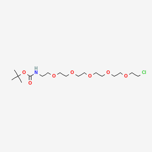 molecular formula C17H34ClNO7 B11930873 Boc-NH-PEG5-Cl 