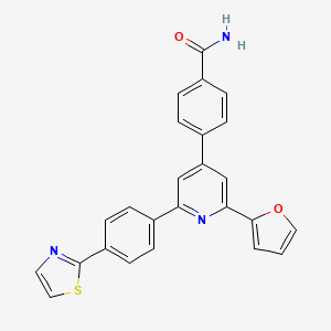molecular formula C25H17N3O2S B11930882 Myc-IN-2 
