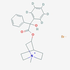 molecular formula C22H26BrNO3 B11930960 Clidinium-D5 bromide 