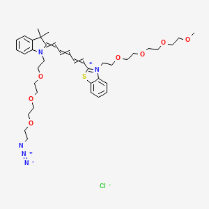 molecular formula C39H54ClN5O7S B11931083 N-(azide-PEG4)-3 