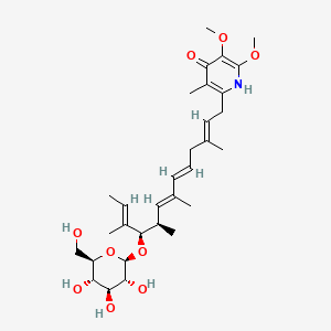 molecular formula C31H47NO9 B11931182 Glucopiericidin A 