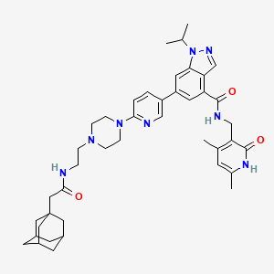 molecular formula C42H54N8O3 B1193130 MS1943 