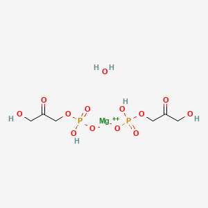 molecular formula C6H14MgO13P2 B11931324 Dihydroxyacetone phosphate hemimagnesium hydrate 