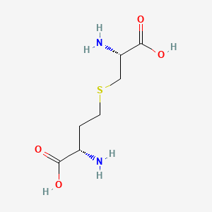 molecular formula C7H14N2O4S B1193133 L-Cystathionine CAS No. 56-88-2