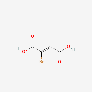 (Z)-2-Bromo-3-methyl-2-butenedioic acid