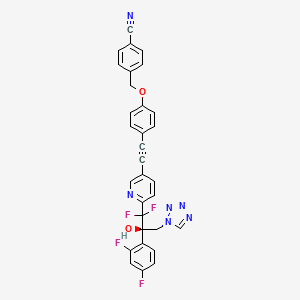 molecular formula C31H20F4N6O2 B11931609 VT-1598 CAS No. 2089320-99-8
