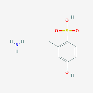 molecular formula C7H11NO4S B11931622 4-Hydroxy-2-methylbenzenesulfonic acid ammonium 