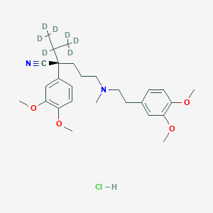 molecular formula C27H39ClN2O4 B11931641 (R)-Verapamil D7 hydrochloride 