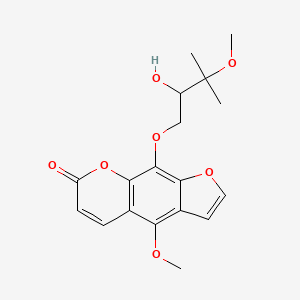 molecular formula C18H20O7 B11931680 tert-OMe-byakangelicin 