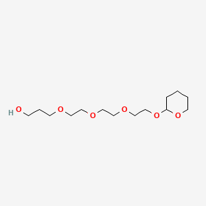 molecular formula C14H28O6 B11931740 Thp-peg4-C1-OH 