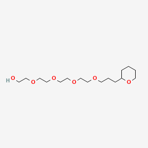 molecular formula C16H32O6 B11931778 Thp-C1-peg5 