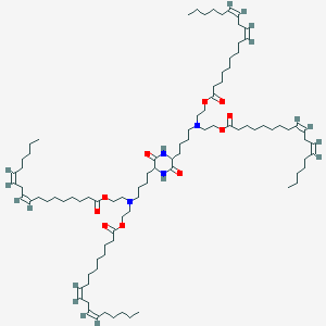 molecular formula C92H160N4O10 B11931856 OF-Deg-lin 