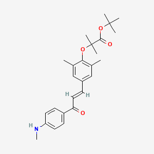 molecular formula C26H33NO4 B11931869 Anti-NASH agent 1 