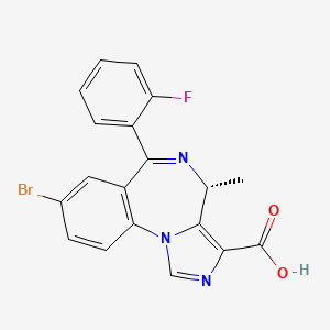 molecular formula C19H13BrFN3O2 B1193190 MIDD0301 