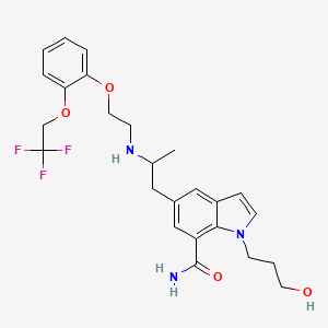 molecular formula C25H30F3N3O4 B11931917 Dihydro Silodosin 