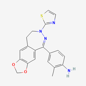 molecular formula C20H18N4O2S B11932103 AMPA/kainate antagonist-2 