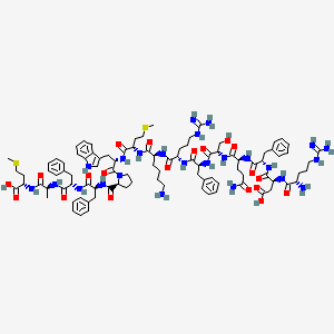 molecular formula C95H132N24O20S2 B11932136 Peptide P60 