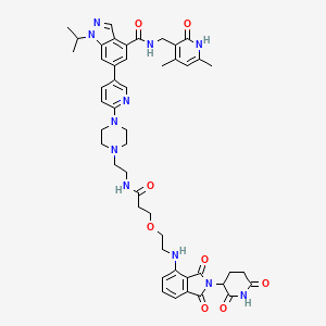 molecular formula C48H55N11O8 B11932160 MS177 