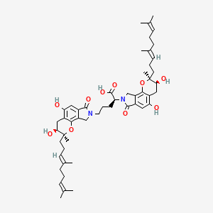molecular formula C51H68N2O10 B11932162 Orniplabin 