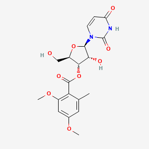 molecular formula C19H22N2O9 B11932179 kipukasin D 