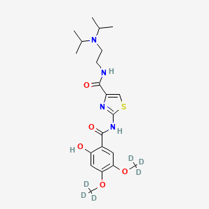 molecular formula C21H30N4O5S B11932234 Acotiamide D6 