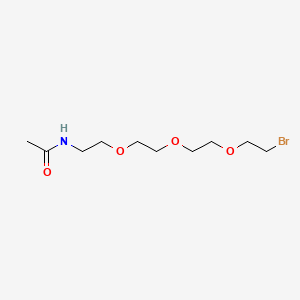 molecular formula C10H20BrNO4 B11932257 Acetamido-PEG3-Br 