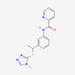 molecular formula C17H17N5OS B11932277 Cbl-b-IN-5 