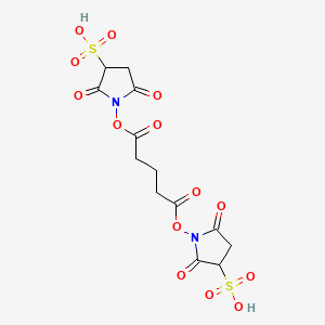 molecular formula C13H14N2O14S2 B11932278 BS2G Crosslinker CAS No. 215597-83-4