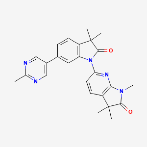 molecular formula C25H25N5O2 B11932281 Ent1-IN-39 