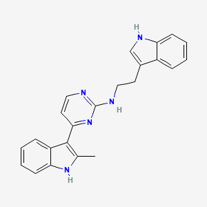 molecular formula C23H21N5 B11932329 Pkr-IN-C51 