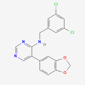 molecular formula C18H13Cl2N3O2 B1193236 ML 315 