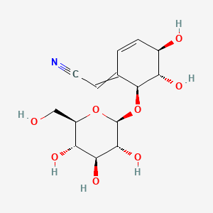molecular formula C14H19NO8 B11932616 Lithosprmoside 
