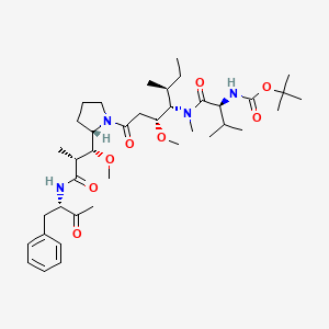 molecular formula C39H64N4O8 B11932687 Boc-Val-Dil-Dap-Phe-OMe 