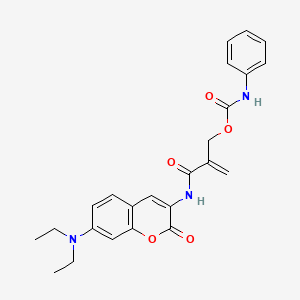 molecular formula C24H25N3O5 B11932782 AC-green 