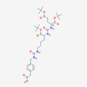 molecular formula C34H54N4O10 B11932789 PSMA-ligand-1 