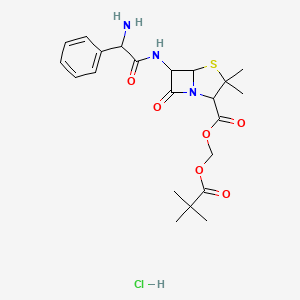 molecular formula C22H30ClN3O6S B11932903 Pivampicillin (Hydrochloride) 