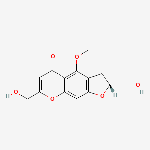 molecular formula C16H18O6 B11932936 cimifugin,(S) 