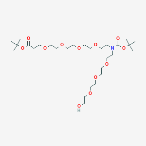 N-(Hydroxy-PEG3)-N-Boc-PEG4-t-butyl ester