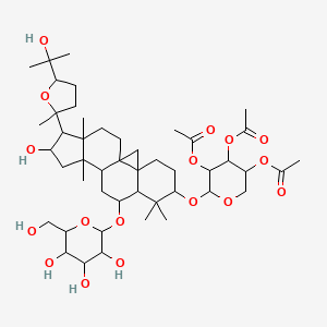 molecular formula C47H74O17 B11933030 Acetytastragaloside 
