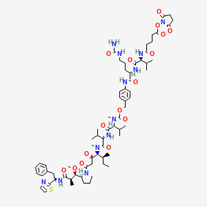 molecular formula C69H102N12O16S B11933035 OSu-Glu-VC-PAB-MMAD 