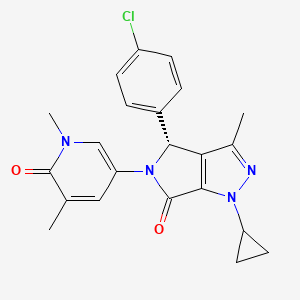 molecular formula C22H21ClN4O2 B11933074 Nvs-bet-1 