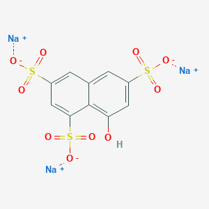 molecular formula C10H5Na3O10S3 B11933078 zeta-Stat trisodium 